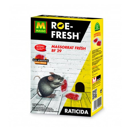 MASSO ROE FRESH CEBO FRESCO RATAS RATONES 150GR