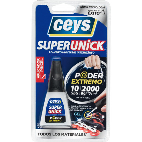 SUPER UNICK GEL CEYS PINCEL 5GR