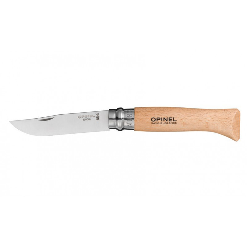 NAVAJA OPINEL INOX Nº10 CON VIROLA NAVAJA OPINEL INOX Nº10 CON VIROLA