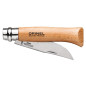NAVAJA OPINEL INOX Nº10 CON VIROLA NAVAJA OPINEL INOX Nº10 CON VIROLA