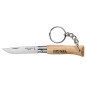 NAVAJA OPINEL INOX Nº4 CON LLAVERO SIN VIROLA NAVAJA OPINEL INOX Nº4 CON LLAVERO SIN VIROLA