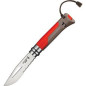 NAVAJA OPINEL INOX OUTDOOR SENDERISMO ROJA Nº8 NAVAJA OPINEL INOX OUTDOOR SENDERISMO ROJA Nº8