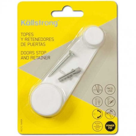 TOPE PUERTA BLANCO RETENEDOR ADH/ATORN KALLSTRONG