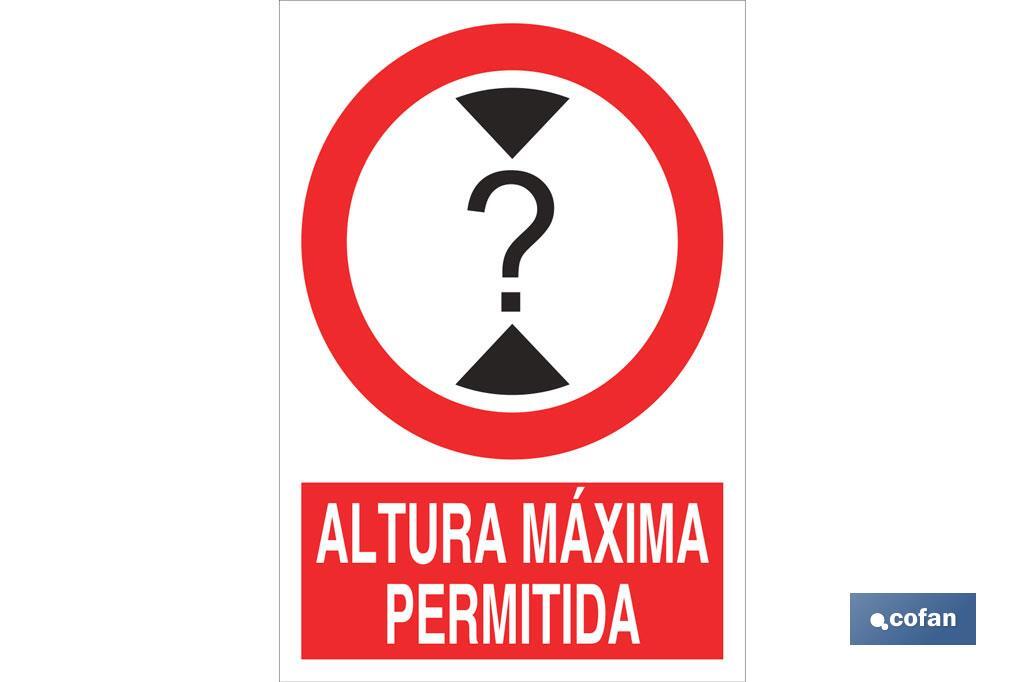 Altura Maxima Permitida