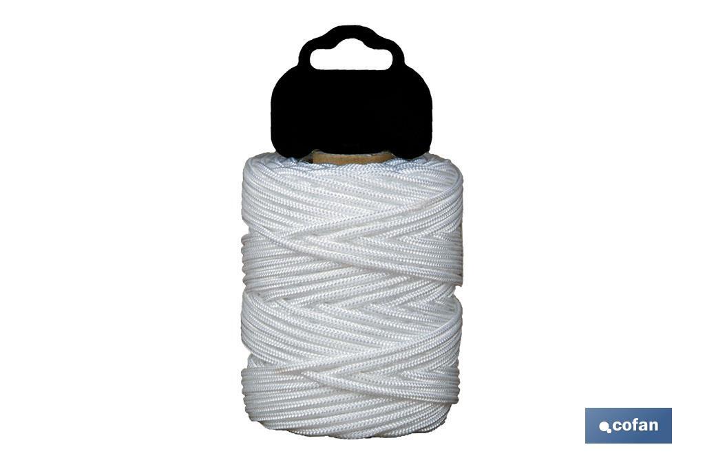 Cuerda algodón trenzado redondo de Ø 3 mm correa cuerda desde 0,80 € / m 12 mm cuerda cuerda
