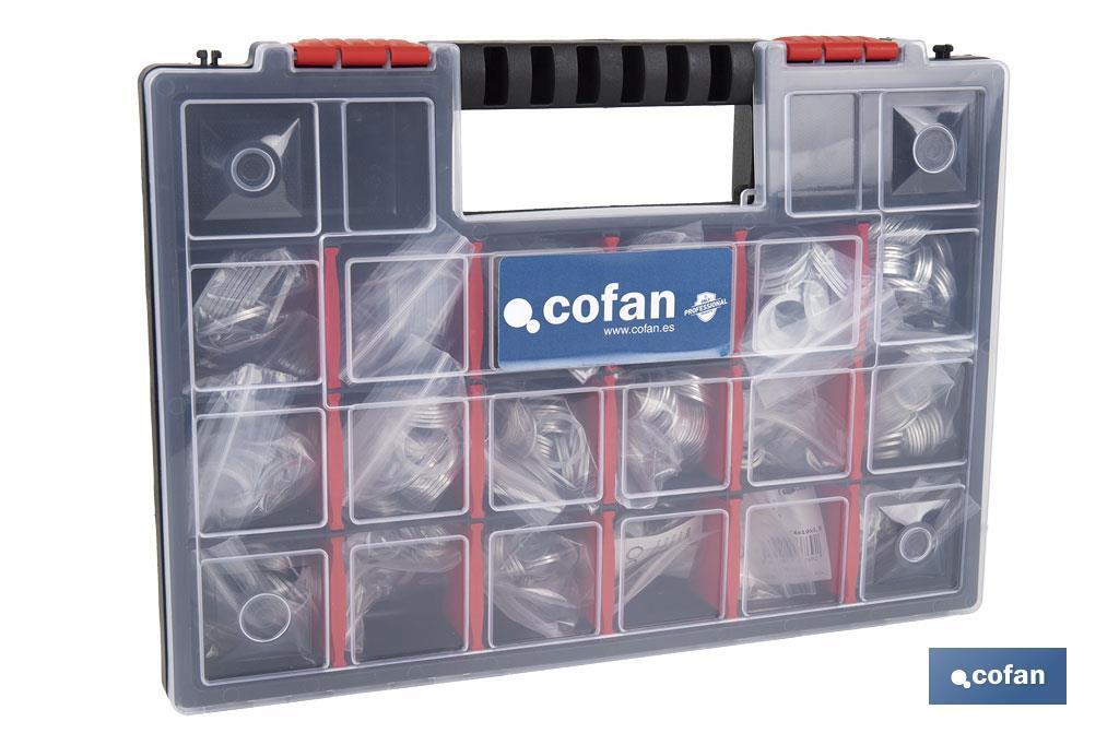 MALETIN 760 ARANDELAS ALUMINIO (PACK: 1 UDS)