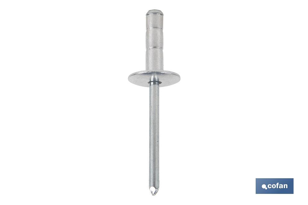 REMACHE ALA ANCHA MULTIGRIP 4,8 X 10 MM (PACK: 250 UDS)