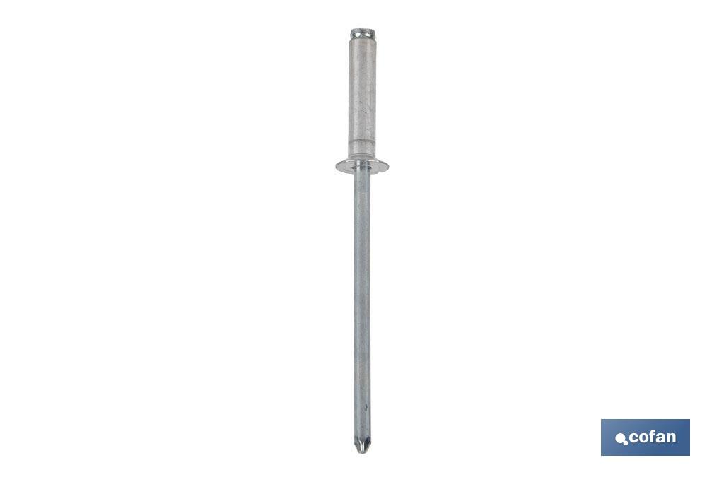 REMACHE ALUM. STAND. AVELLANADO 4,8 X 10 MM (PACK: 500 UDS)