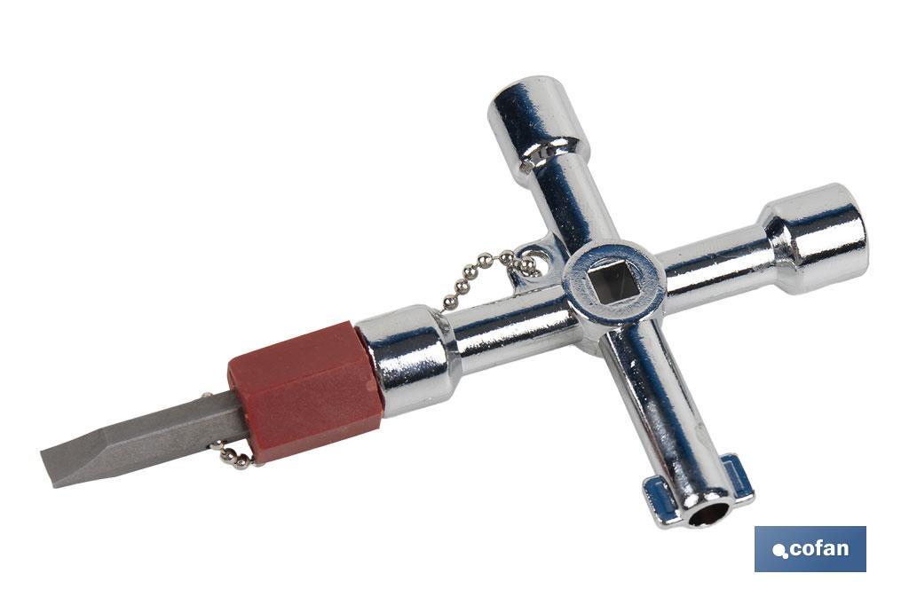 LLAVE DE CABINA 7 PERFILES (PACK: 1 UDS)