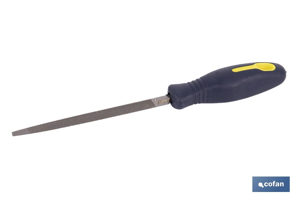 LIMA TRIANGULAR DELGADA 100mm EXTRAFINA (PACK: 1 UDS)