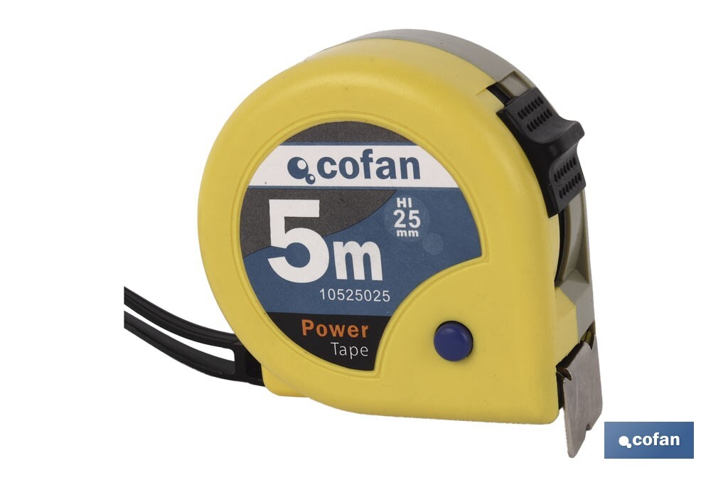 FLEXÓMETRO 25 MM X 5 M (PACK: 1 UDS)