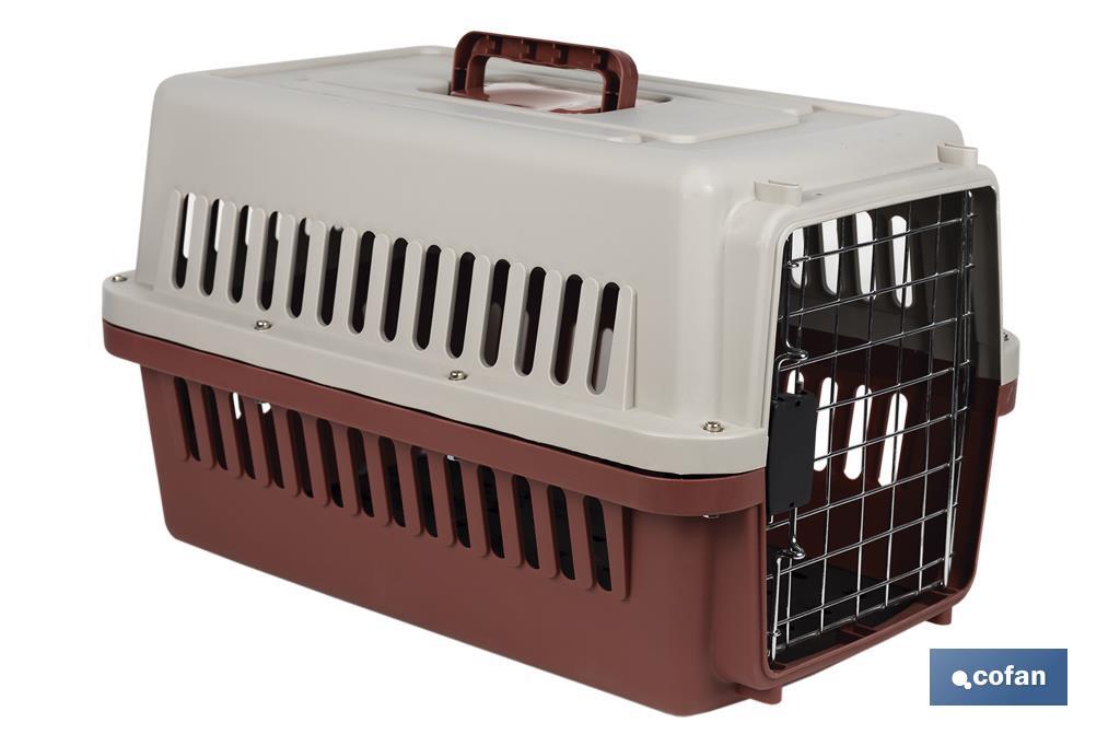 TRANSPORTIN PARA MASCOTAS 58x37x35 cm (PACK: 1 UDS) TRANSPORTIN PARA MASCOTAS 58x37x35 cm (PACK: 1 UDS)
