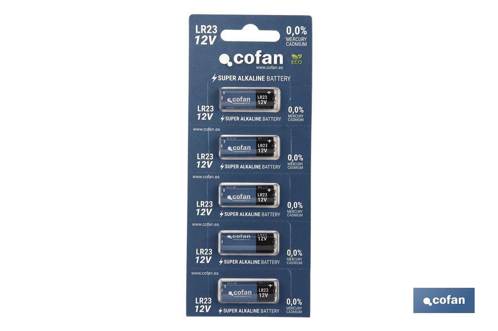 PILA ALCALINA LR23/12V (PACK: 50 UDS)
