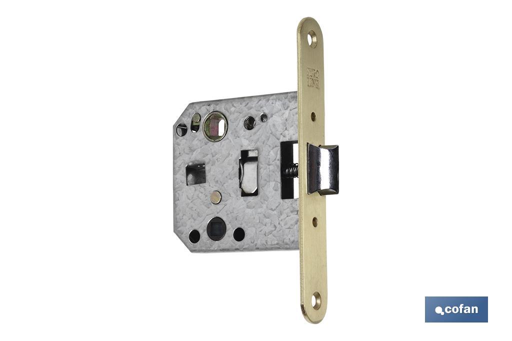 Picaporte embutir cuadrado D47 E50 Latón (P/Madera) (PACK: 10 UDS) Picaporte embutir cuadrado D47 E50 Latón (P/Madera) (PACK: 10 UDS)
