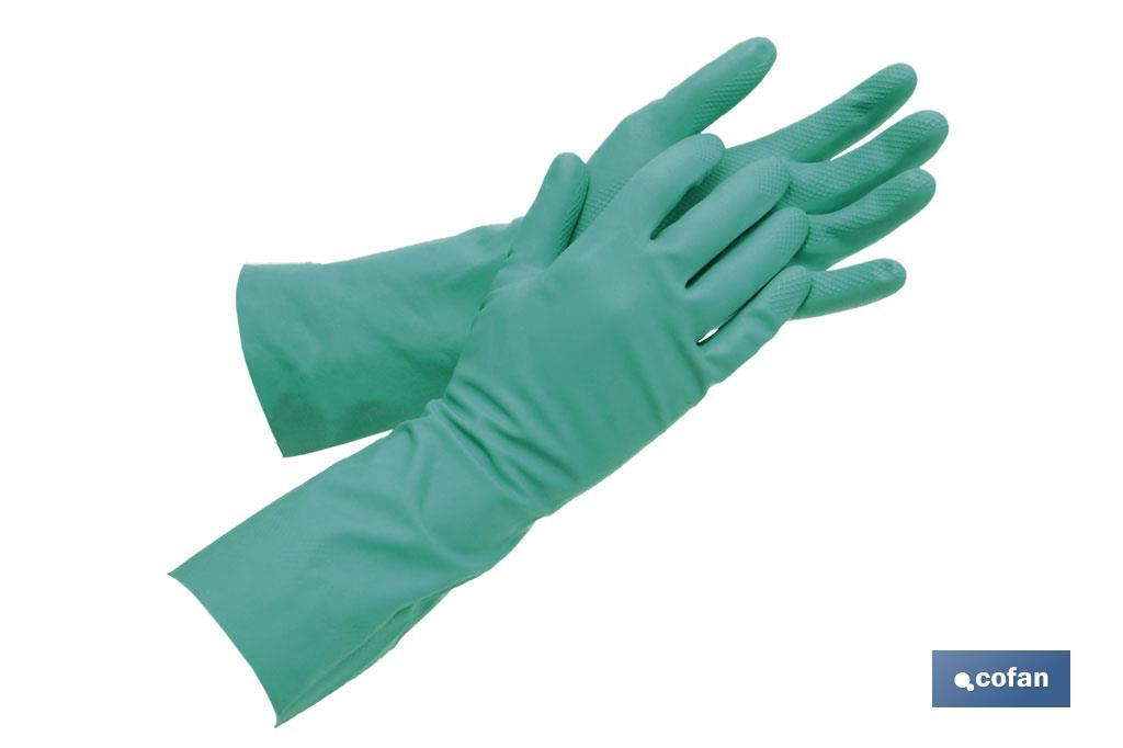 GUANTE VERDE NITRILO T 7,5 VENTA UNITARIA (PACK: 1 UDS)