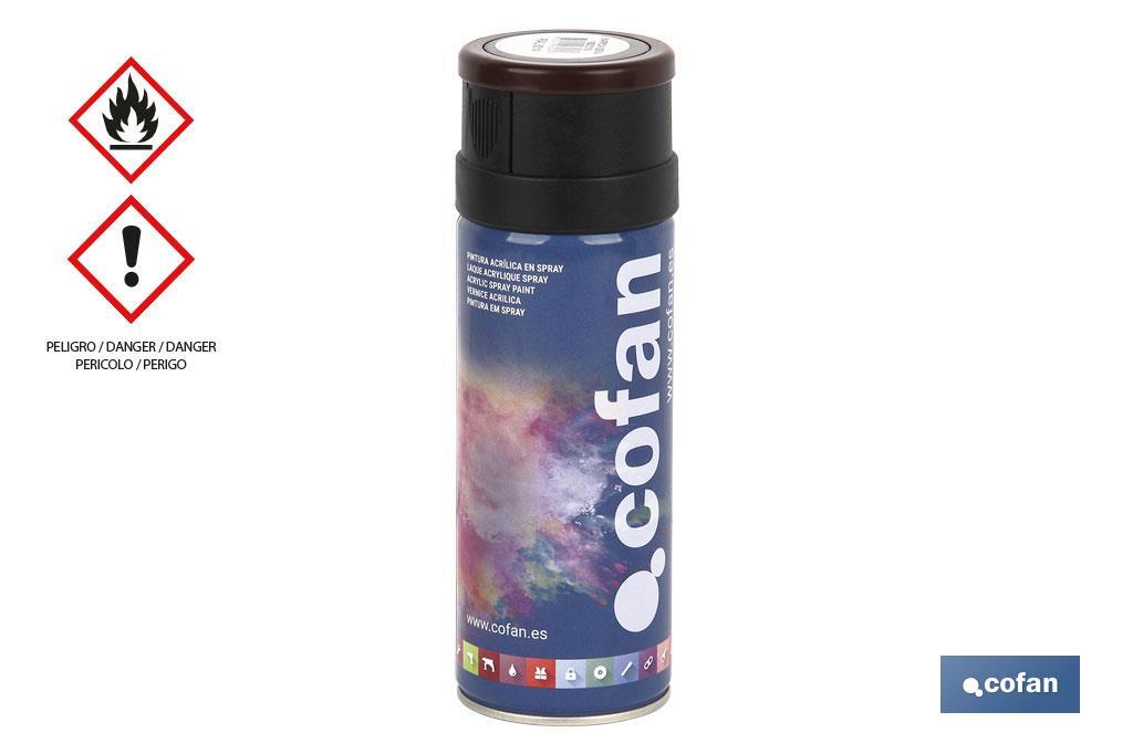 PINTURA ACRIL. 400ML 7011-GRIS HIERRO