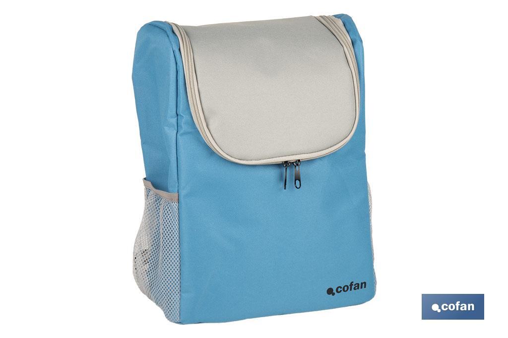 MOCHILA NEVERA COLOR AZUL/GRIS CLARO 10 L (PACK: 1 UDS)