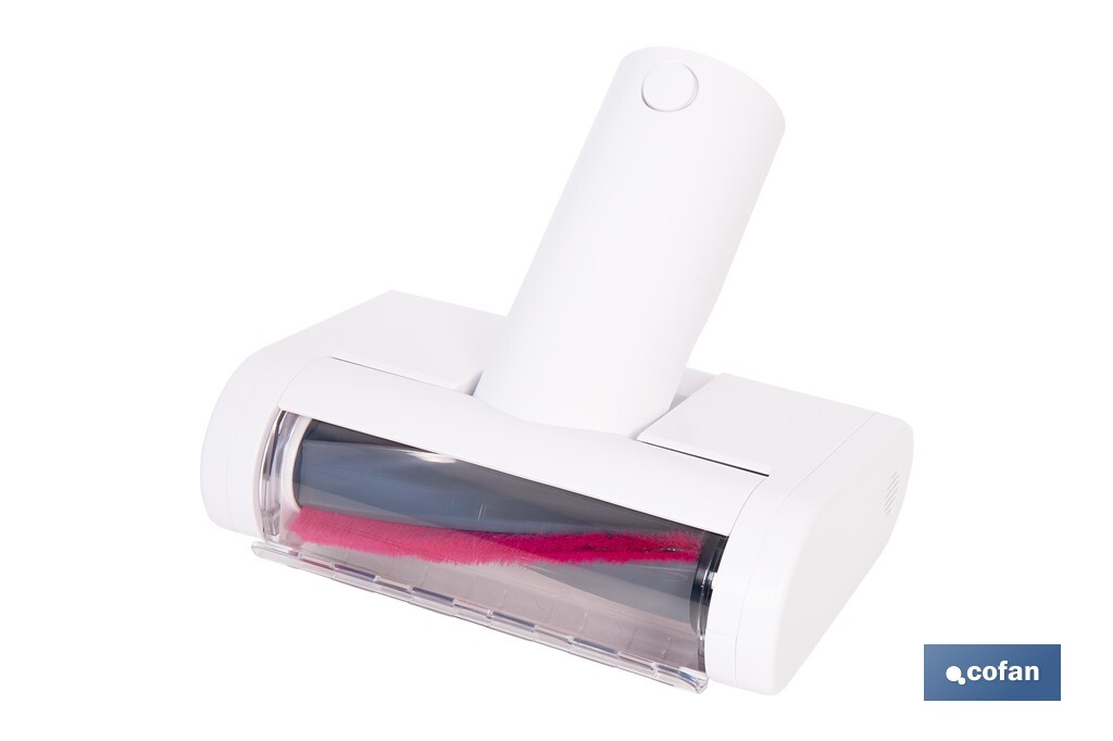 CEPILLO DE ASPIRADORA CON LUZ UV PARA TAPICERÍAS, PELO DE MASCOTAS Y COLCHONES REF. 45053301/02