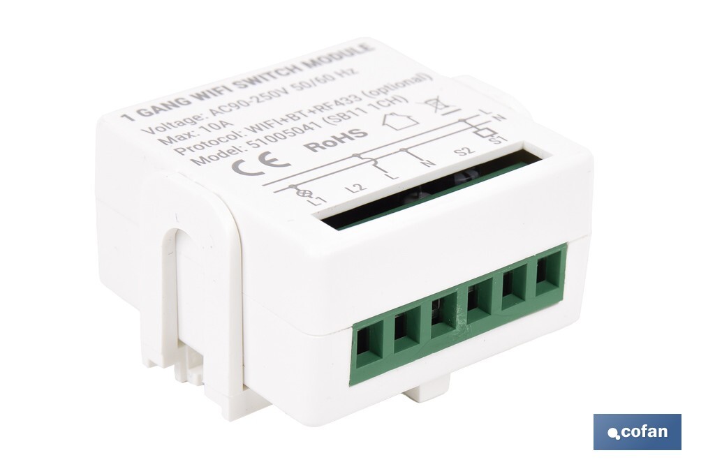 RELE DE 1 INTERRUPTOR WIFI