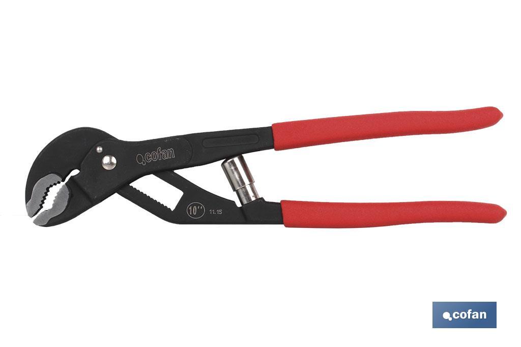 TENAZA DE CANAL EFECTO MUELLE 7 (170MM) (PACK: 1 UDS)