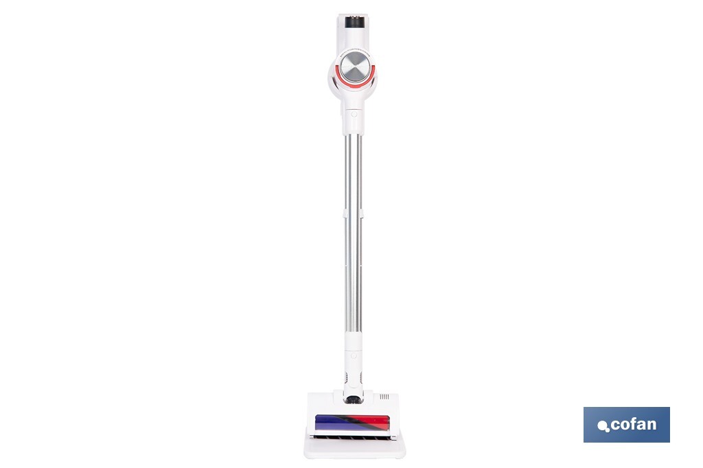 ASPIRADORA SIN CABLE CON BASE DE CARGA COLOR BLANCO (PACK: 1 UDS)