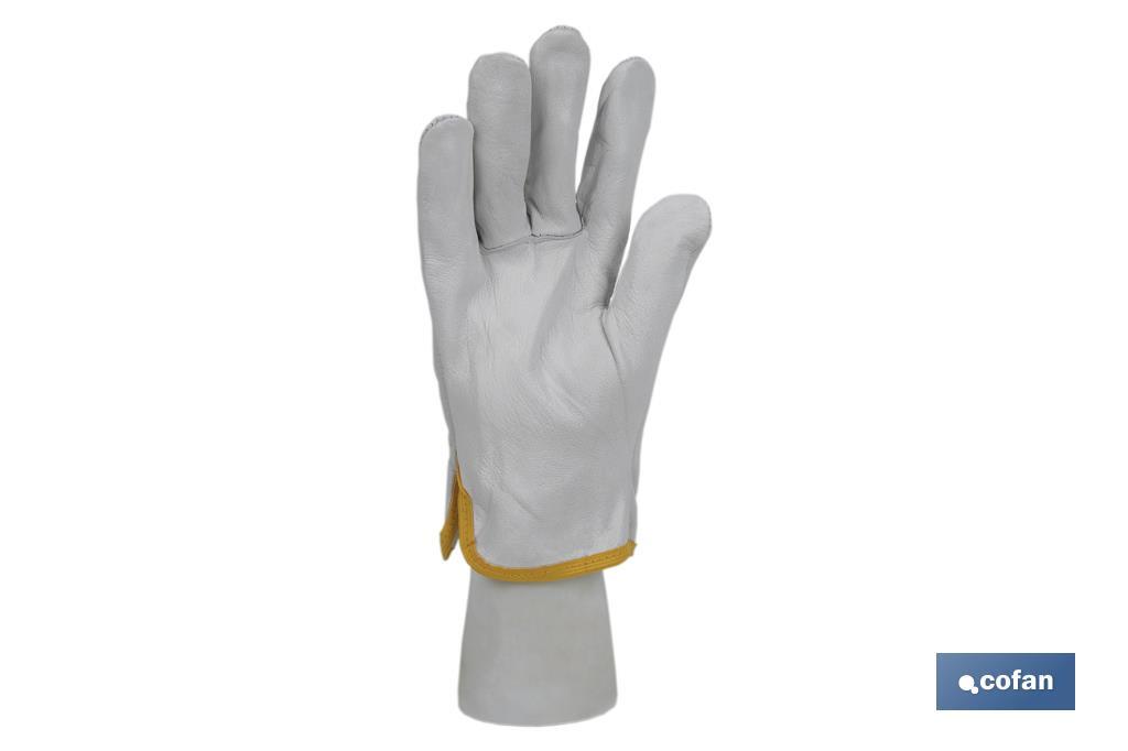 Guantes estilo conductor de piel de cabrito | Perfecta adaptación y tacto excelente | Protegen y aseguran las manos