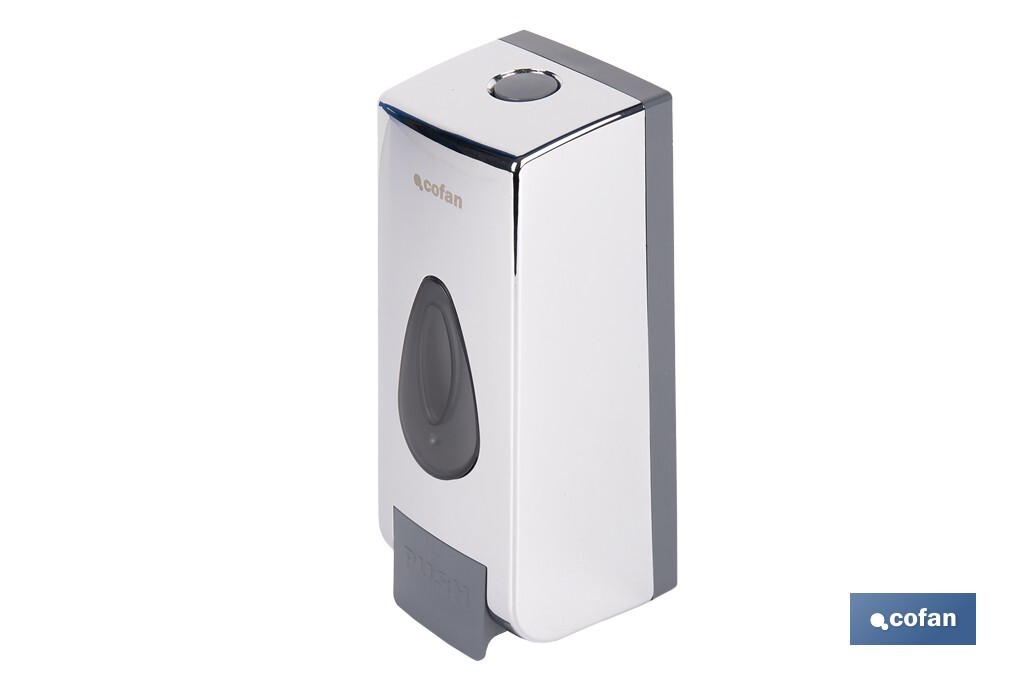 Dosificador de jabón líquido | Capacidad: 600 ml | Material: ABS resistente | Apto para uso comercial | Disponible en dos color
