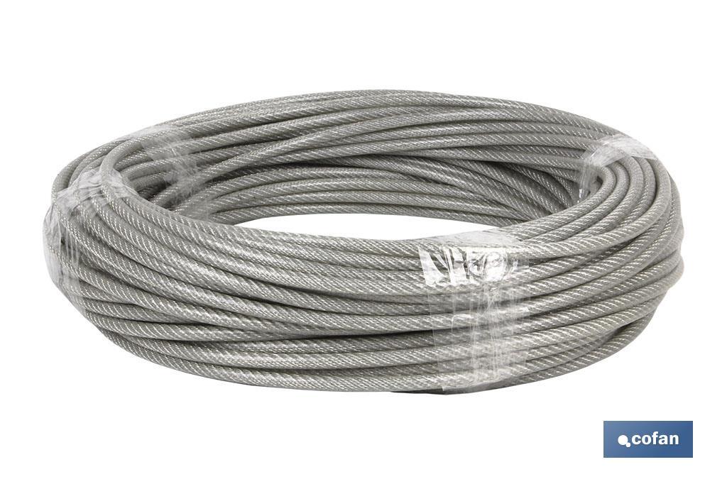 Cable Acero Plastificado